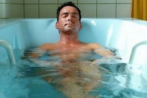 bains chauds pour la prostatite