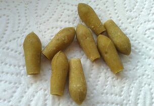 Suppositoires rectaux de prostatite maison.