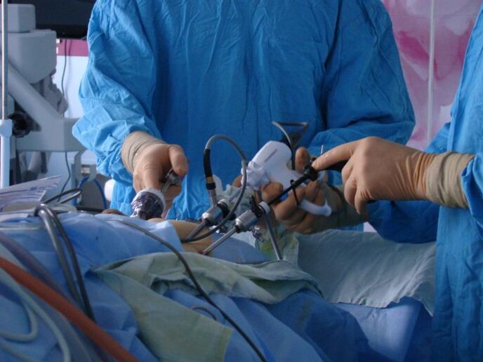 traitement chirurgical de la prostatite